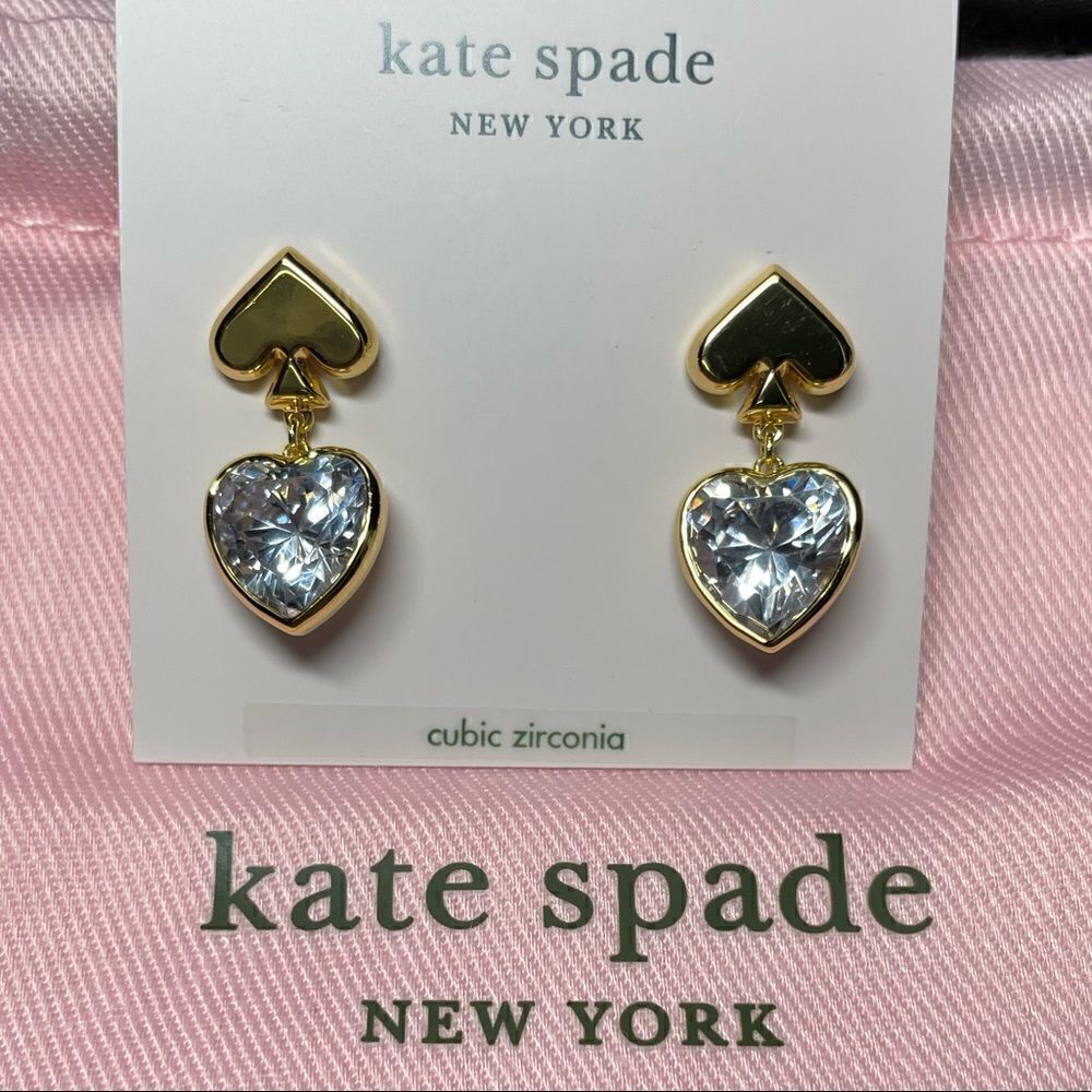 NWT Kate Spade Drop Stud Earrings
